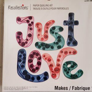 Bundle of 5 Recollection brand crafting kits - brand new in packages